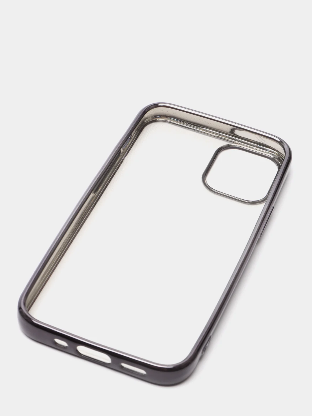 Черный чехол для iPhone 7, 8, SE, X, XS, XR, 11 Pro Max, 12 Mini, Pro Max, с гальваническим покрытием
