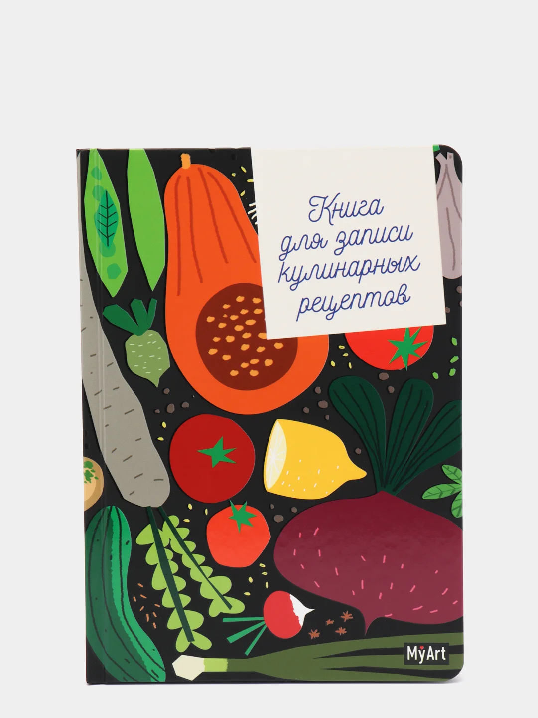 Бирюзовый книга для записей кулинарных рецептов MyArt