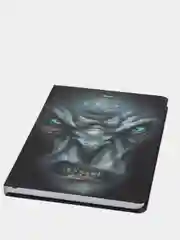 Бежевый блокнот для зарисовок MyArt "Horror: Вампир, Зомби, Оборотень, Рептилоид"