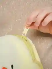 Желтый сумка плюшевая детская