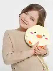 Желтый сумка плюшевая детская