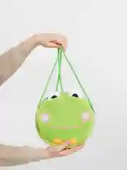 Зеленый сумка плюшевая детская