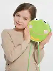 Зеленый сумка плюшевая детская