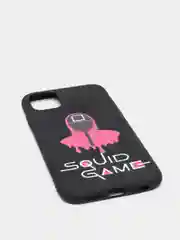 Хром чехол "Игра в кальмара" iPhone 6S, 7, 8 Plus, XR, 11, 12 Mini 13 Pro Max силиконовый айфон