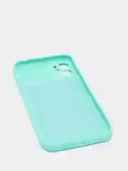 Бирюзовый чехол для iPhone 11, 13, 12, Pro, Max, Mini, защита камеры, бархатный