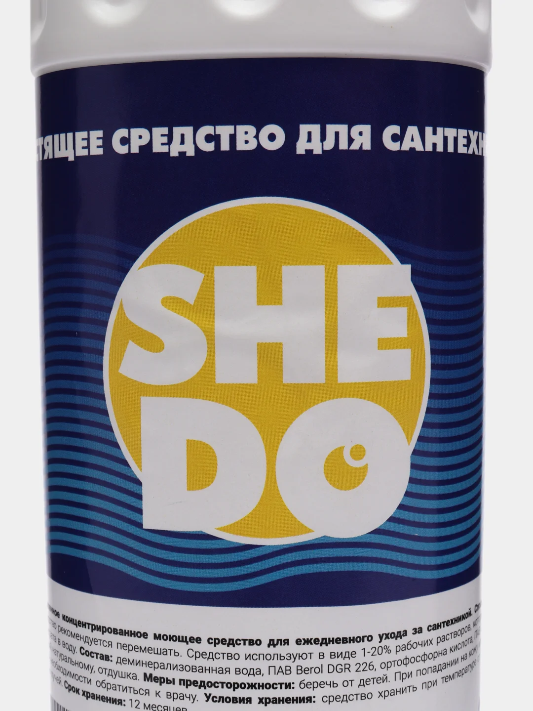 Чистящее средство для сантехники SHEDO 0,75 л / 750 мл