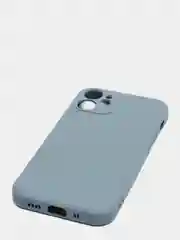 Серый чехол iPhone 11 13 12 Pro Mini силиконовый ( Айфон Про Мини )