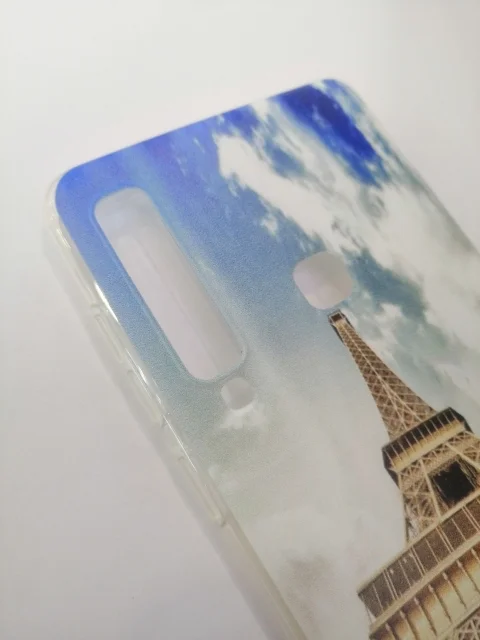 Силиконовый с рисунком чехол Samsung A9 2018(A950)/Самсунг А9 2018 с