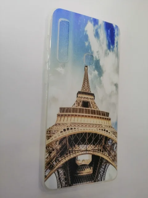 Силиконовый с рисунком чехол Samsung A9 2018(A950)/Самсунг А9 2018 с