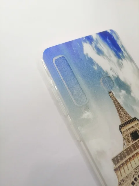 Силиконовый с рисунком чехол Samsung A9 2018(A950)/Самсунг А9 2018 с