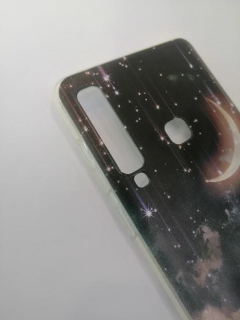 Силиконовый с рисунком чехол Samsung A9 2018(A950)/Самсунг А9 2018 с