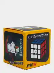 Черный развивающий Кубик головоломка Speed Cube тактильный конструктор антистресс