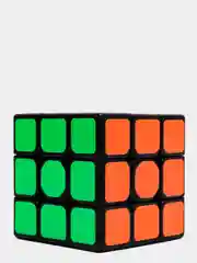 Черный развивающий Кубик головоломка Speed Cube тактильный конструктор антистресс