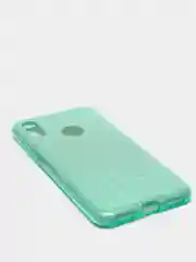 Бирюзовый чехол Honor 8A / 8A Prime / Huawei Y6 2019 / Y6 Prime 2019, Хонор 8А, блестящий сияющий