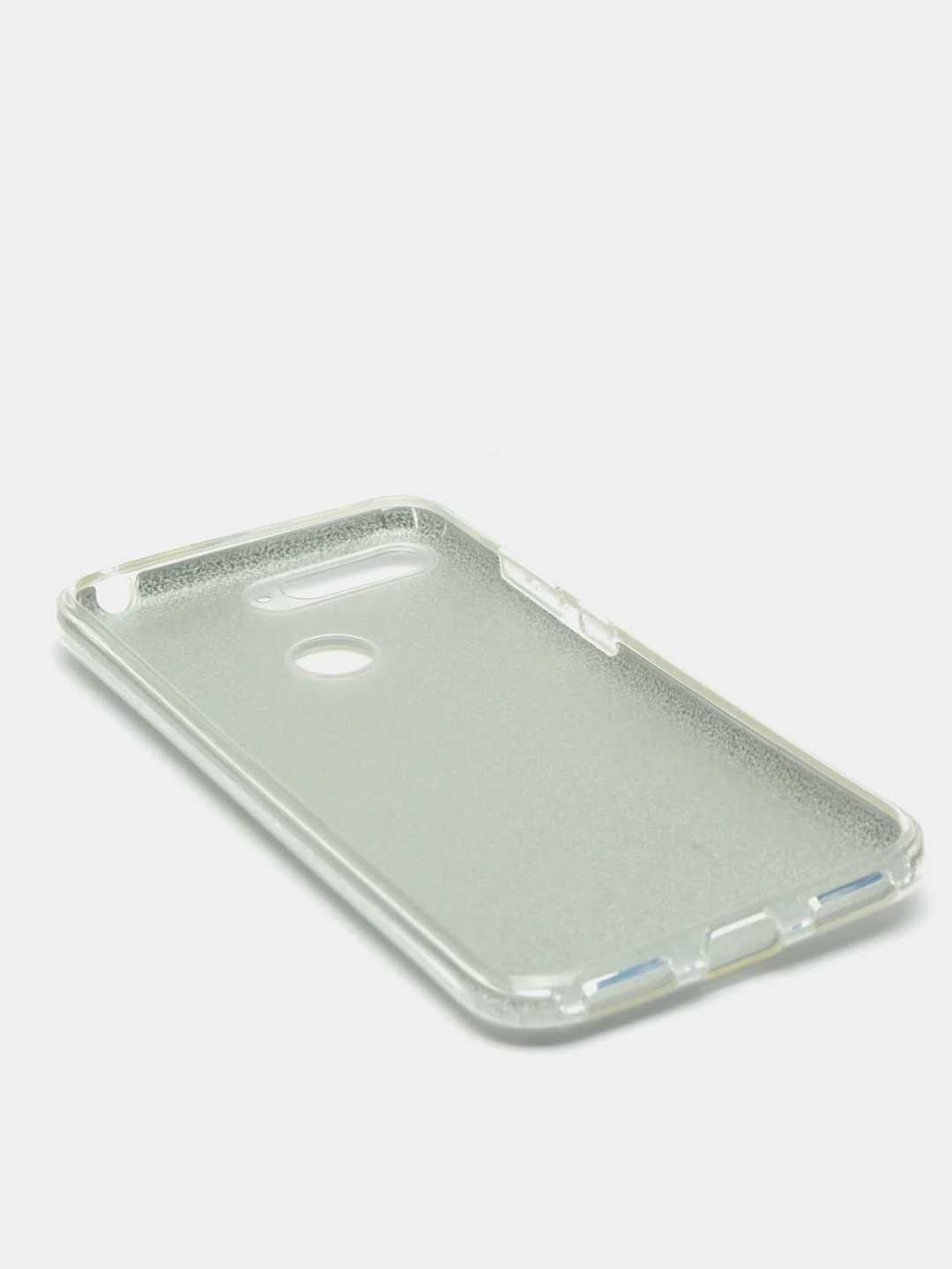Серебряный чехол Huawei Y6 2018 / Honor 7C / Honor 7A Pro / Y6 Prime (5,7")  блестящий сияющий