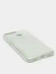Серебряный чехол Huawei Y6 2018 / Honor 7C / Honor 7A Pro / Y6 Prime (5,7")  блестящий сияющий