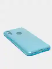 Голубой чехол Honor 8A / 8A Prime / Huawei Y6 2019 / Y6 Prime 2019, Хонор 8А, блестящий сияющий
