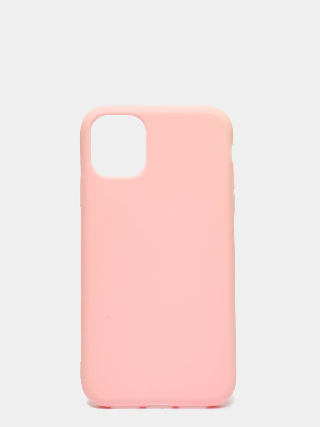 Розовый чехол для iPhone 11 силиконовый