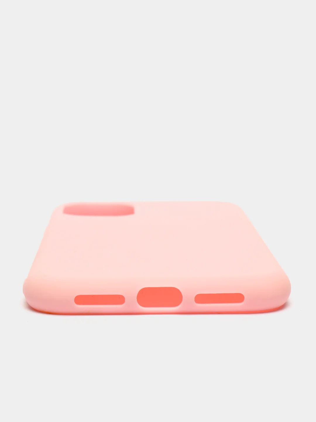 Розовый чехол для iPhone 11 силиконовый