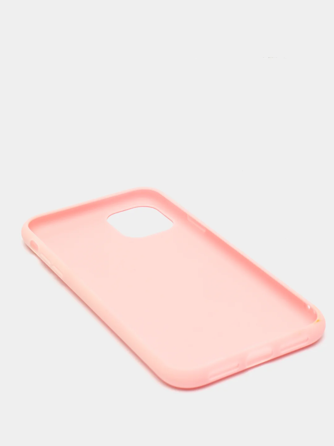 Розовый чехол для iPhone 11 силиконовый