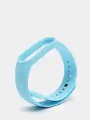Голубой ремешок для Xiaomi Mi Band 5 / 6 / 7, силиконовый