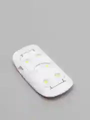 Белый led лампа для ногтей, сушки гель-лака SUNMINI 6W портативная