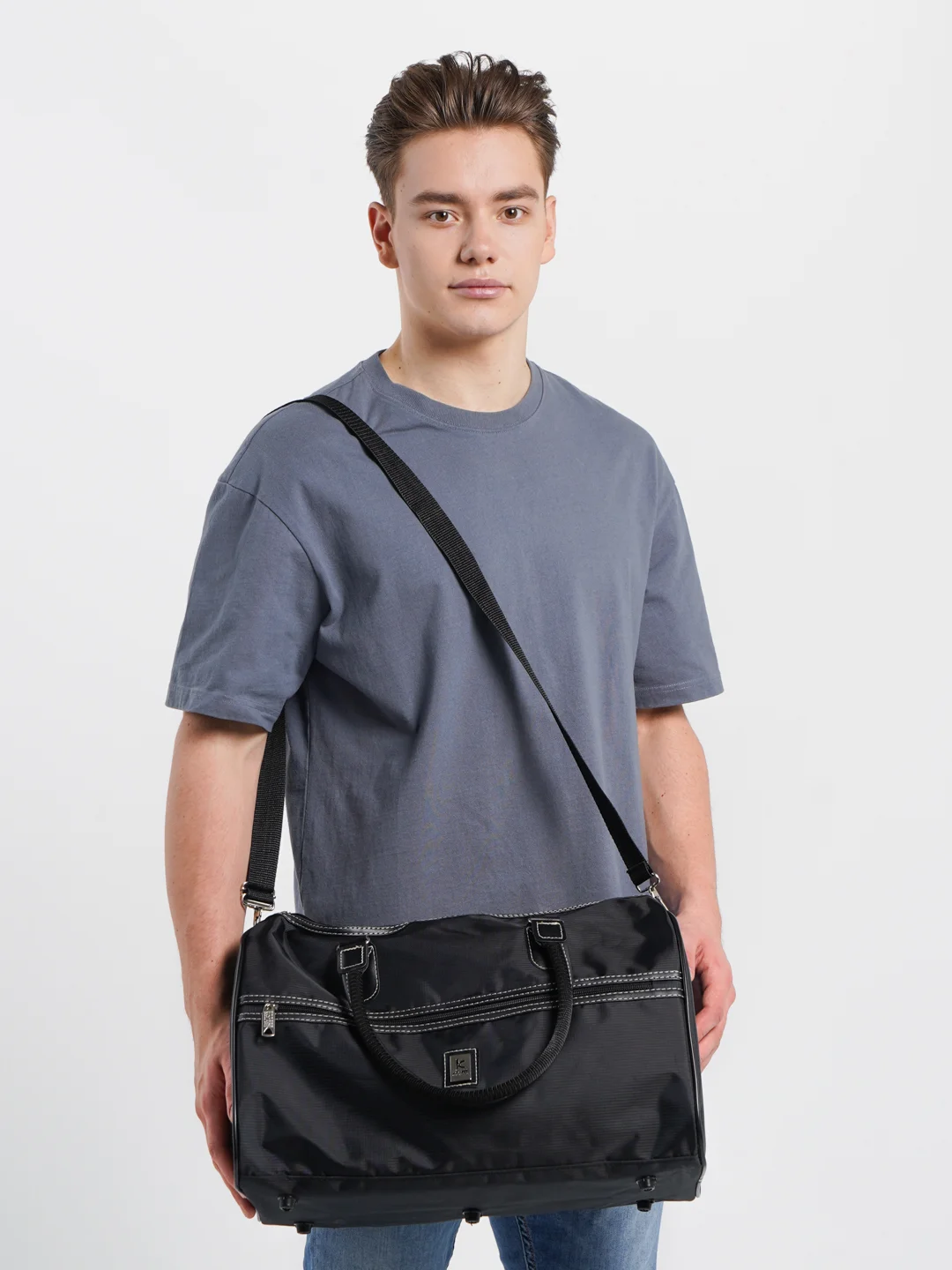 Синий сумка дорожная Kartex 0230