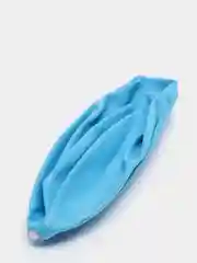 Синий надувной мяч