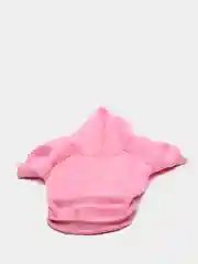Розовый толстовка для собак с капюшоном, с флисовой подкладкой