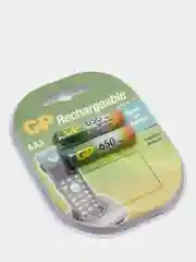Аккумулятор  650мА GP AAA 2 шт. мизинчиковые