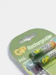 Аккумулятор  650мА GP AAA 2 шт. мизинчиковые