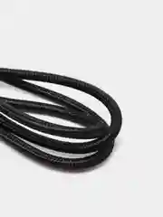 Черный кабель microUSB, Type-C, Lightning для зарядки и передачи данных