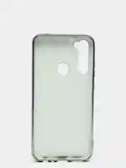 Ледяной чехол Xiaomi Redmi Note 8 2019/21 цветной, силиконовый, с глянцевой рамкой (Редми Нот 8)