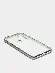 Ледяной чехол Xiaomi Redmi Note 8 2019/21 цветной, силиконовый, с глянцевой рамкой (Редми Нот 8)