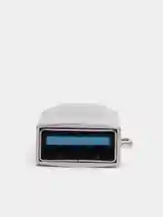 Серый металлик переходник MicroUSB - USB, OTG, UA10