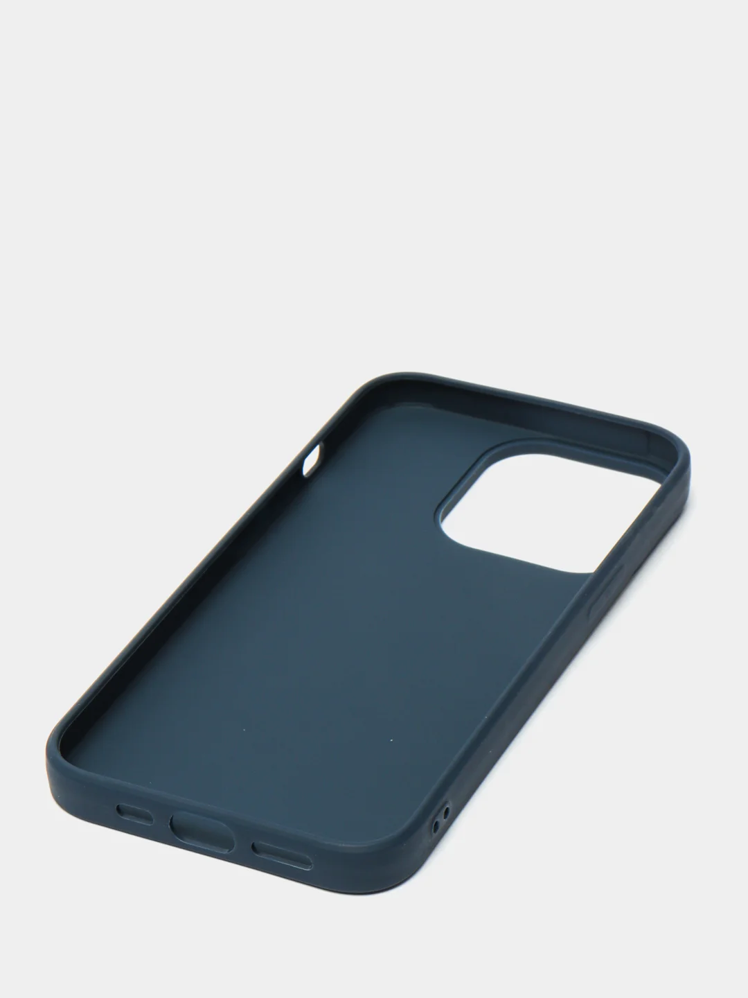 Темно-синий силиконовый чехол для iPhone 13, 13 mini, 13 Pro, 12 mini, 12/12 Pro, XR, 11, 11 Pro