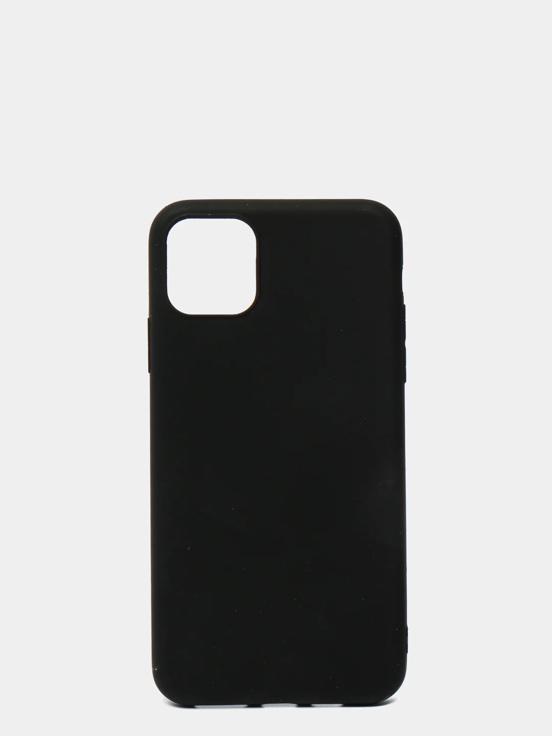 Чехол черный матовый силиконовый iPhone 11 XR X XS 7 8 SE