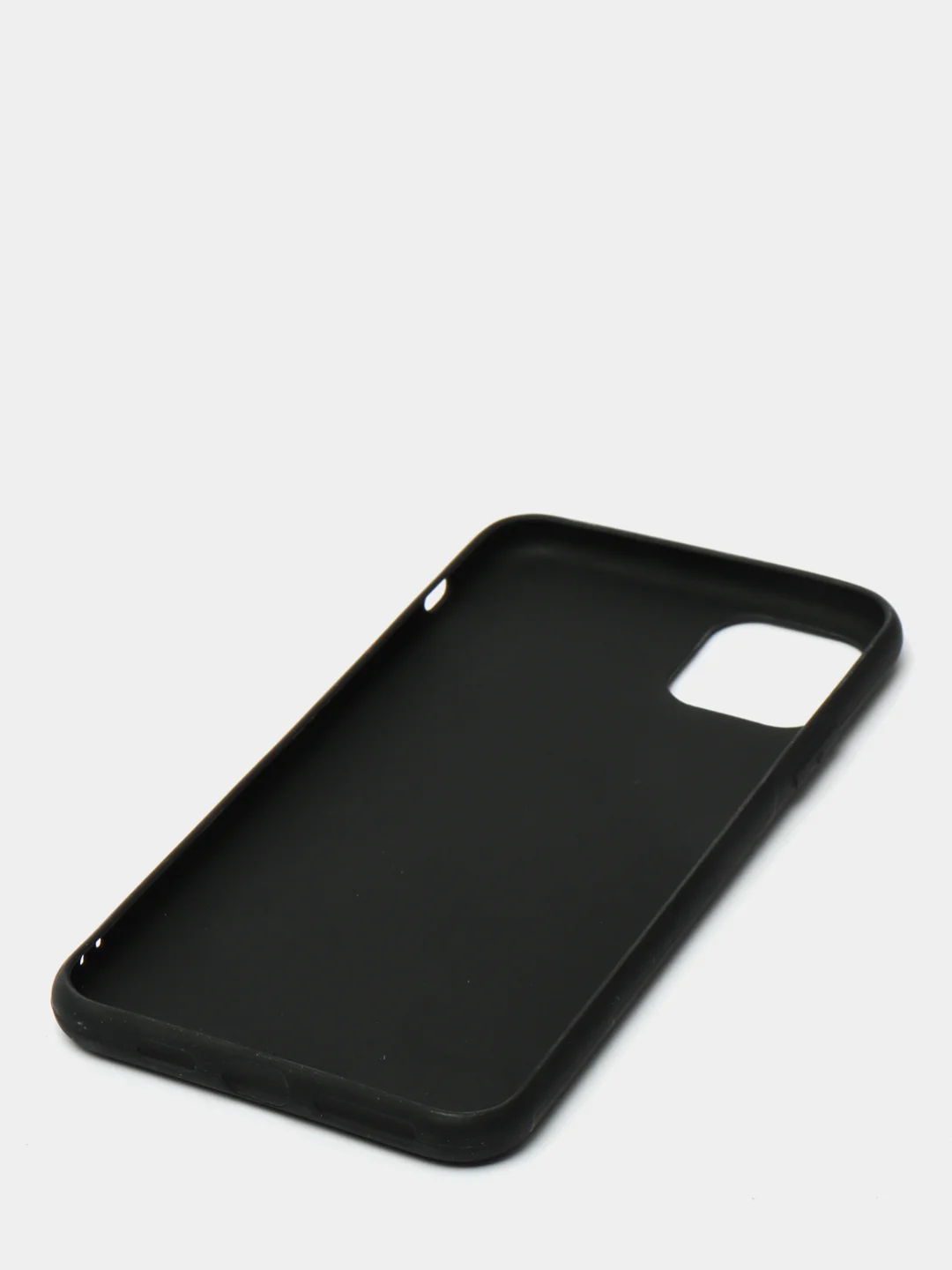 Чехол черный матовый силиконовый iPhone 11 XR X XS 7 8 SE