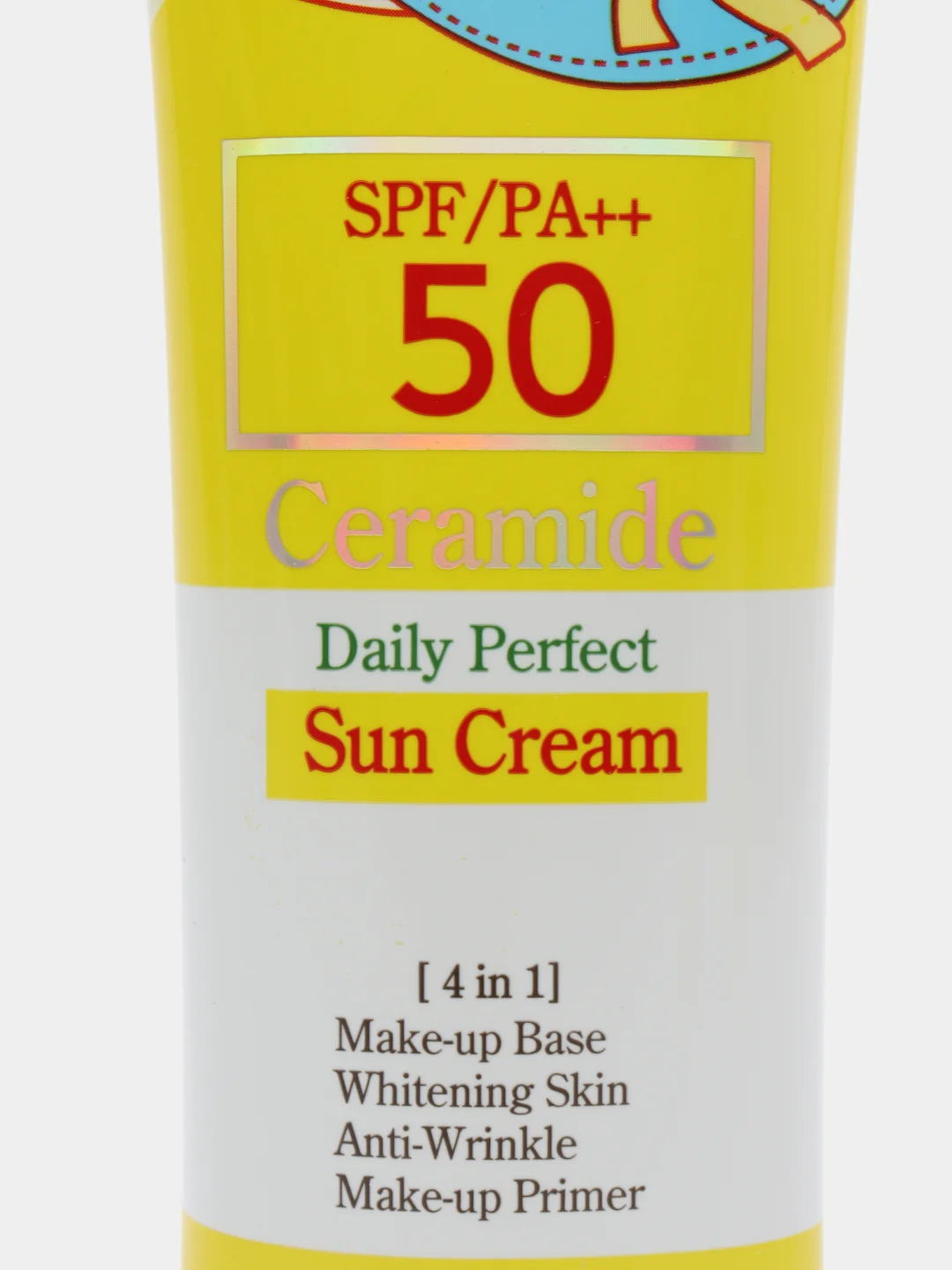 Солнцезащитный крем для лица с керамидами Leiya, SPF 50/PA++
