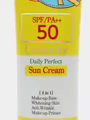 Солнцезащитный крем для лица с керамидами Leiya, SPF 50/PA++
