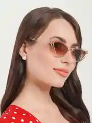 Бежевый женские солнцезащитные очки