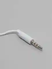Белый проводные вакуумные наушники BM61, Jack 3,5 мм, 1,2 м, с микрофоном