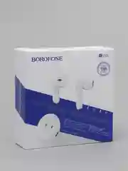 Белый беспроводные bluetooth-наушники вкладыши с микрофоном, BW08