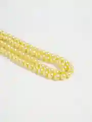 Золотой бусы из искусственного жемчуга