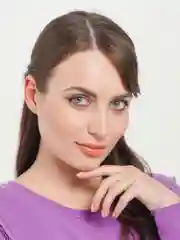 Желтый разноцветные светящиеся кольца