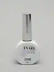 Белый уф гель для наращивания/Цветной жидкий уф гель/Гель лак Runail Professional, 15 мл