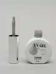 Серый уф гель для наращивания/Цветной жидкий уф гель/Гель лак Runail Professional, 15 мл