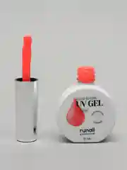 Коралловый уф гель для наращивания/Цветной жидкий уф гель/Гель лак Runail Professional, 15 мл