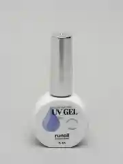 Сиреневый уф гель для наращивания/Цветной жидкий уф гель/Гель лак Runail Professional, 15 мл
