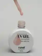 Пудровый уф гель для наращивания/Цветной жидкий уф гель/Гель лак Runail Professional, 15 мл